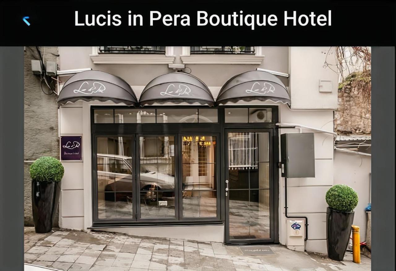 Lucis In Pera Boutique Hotel 伊斯坦布尔 外观 照片